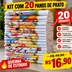 🔥Kit com 20 Panos de Prato - QUEIMA DE ESTOQUE