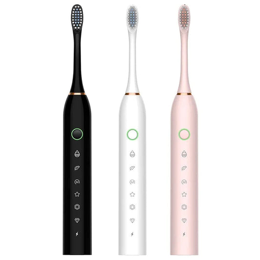 Escova de Dentes Elétrica Impermeavel Recarregável