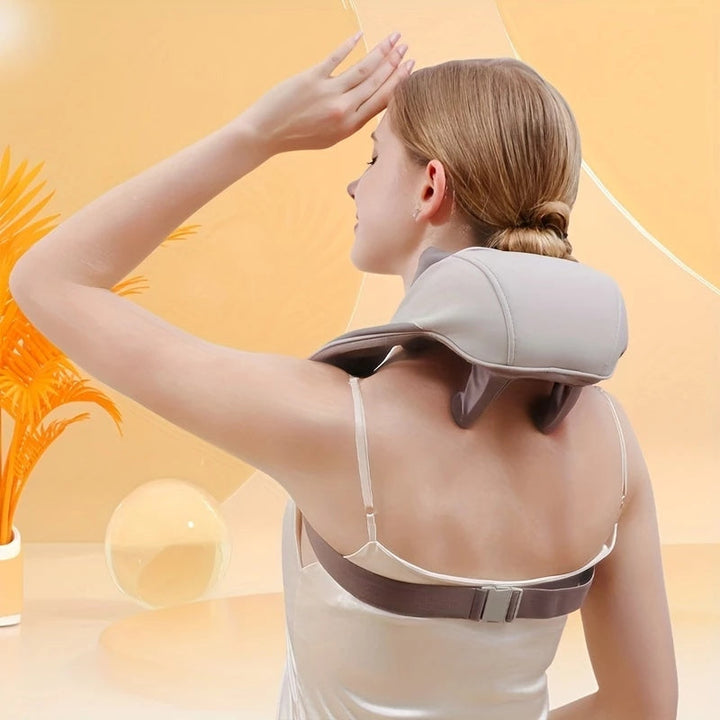 Massageador Inteligente de Pescoço de Compressão sem Fio
