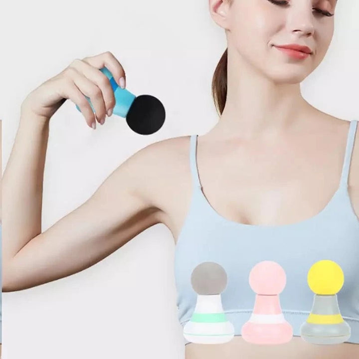Mini Massageador Corporal Inteligente Portátil USB