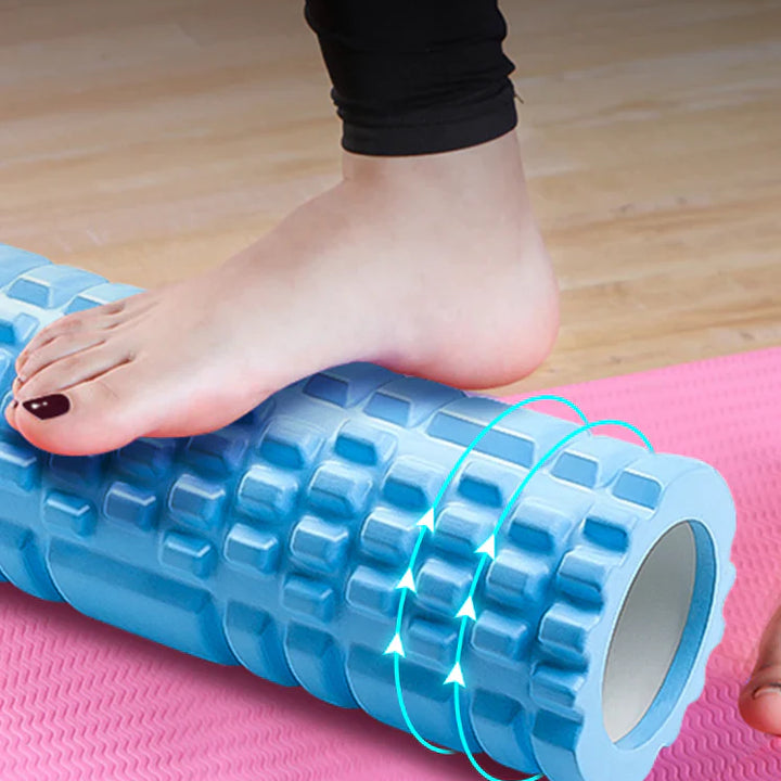 Rolo de Liberação Miofascial de Espuma para Yoga, Pilates e Relaxamento