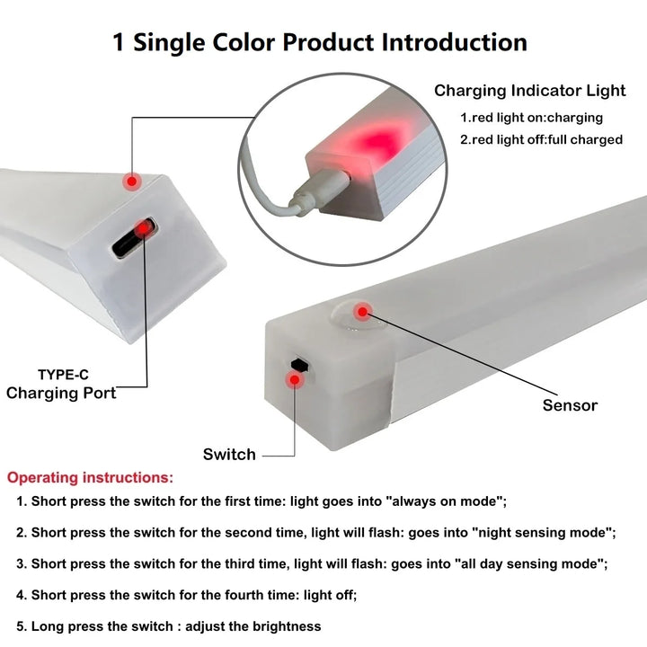 Luminária LED Automática USB