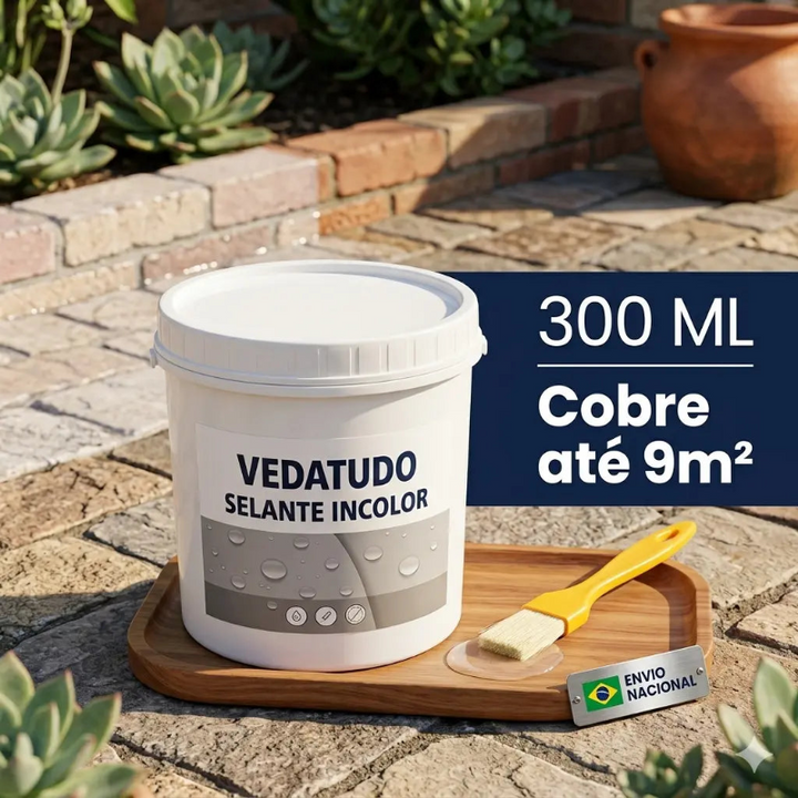 Selante e Impermeabilizante VedaTudo - Contra infiltrações